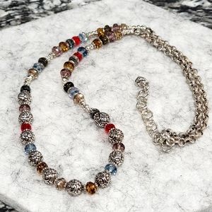 BRIGHTON RETIRED LATIKA  NECKLACE MULTICOLORED NWOT